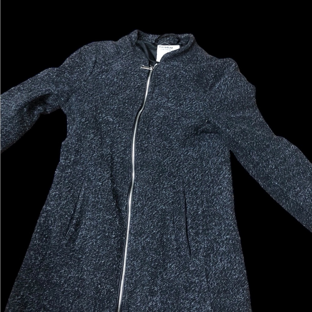 Pull and Bear Women’s Two Pocket Zip Coat